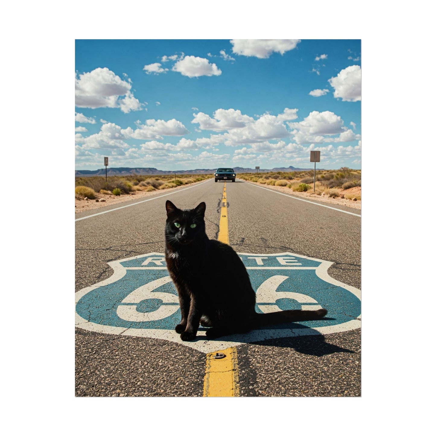 Cool bright sky Poster - Fun Wall Art for Animal Lovers