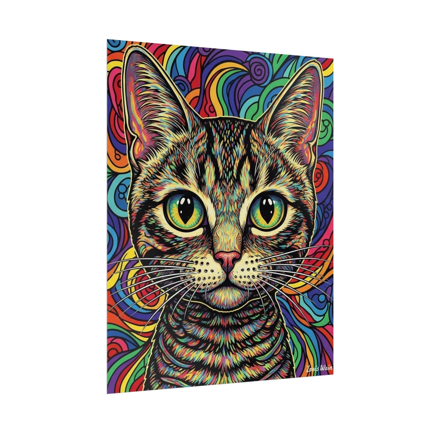 Wain Portrait Poster - Fun Wall Art for Animal Lovers
