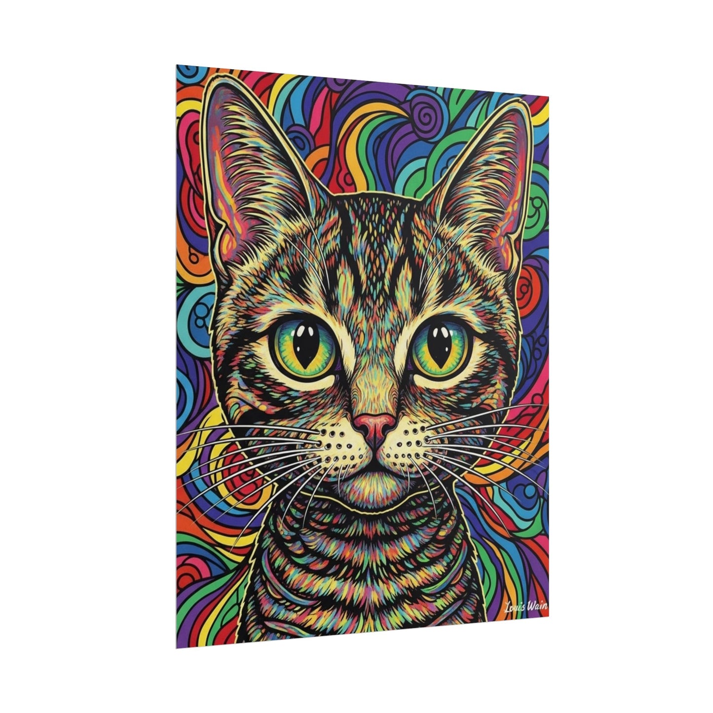 Wain Portrait Poster - Fun Wall Art for Animal Lovers