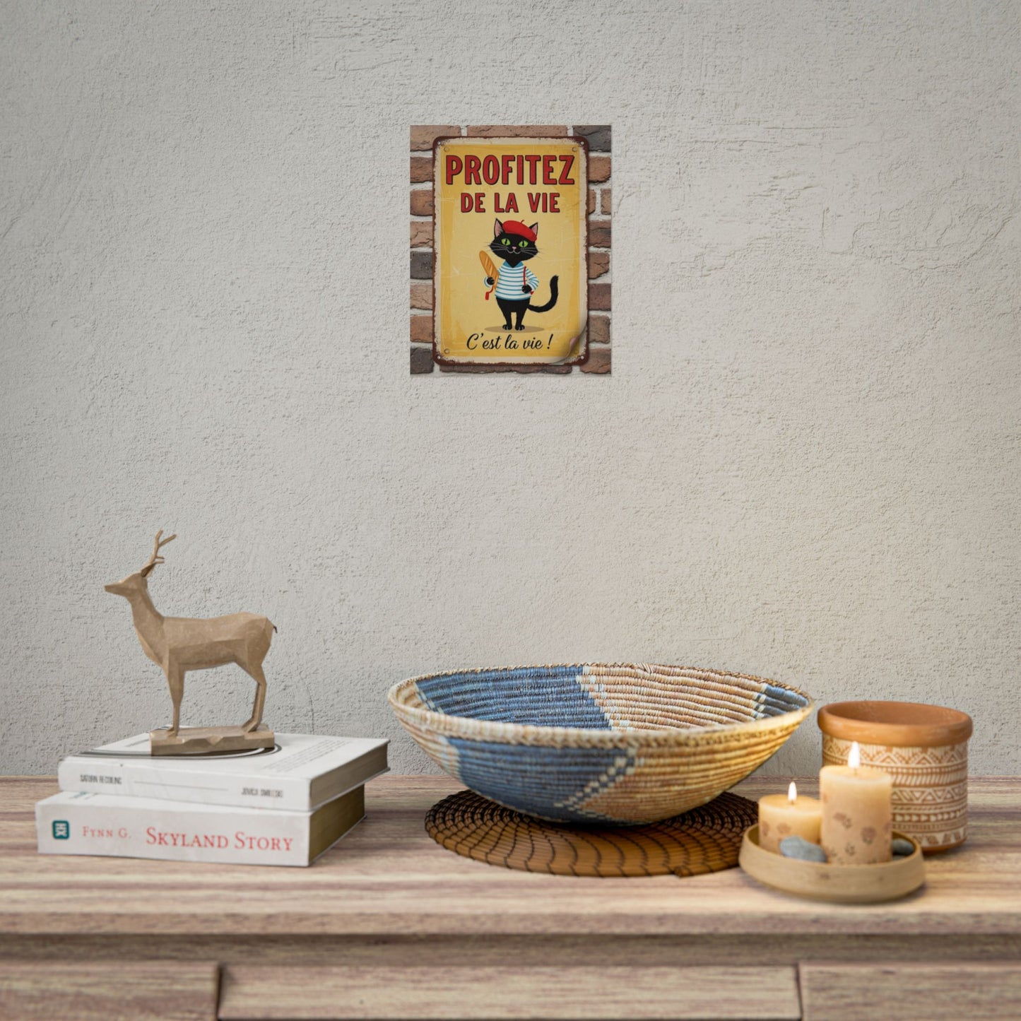 Cest la vie cool Poster - Fun Wall Art for Animal Lovers