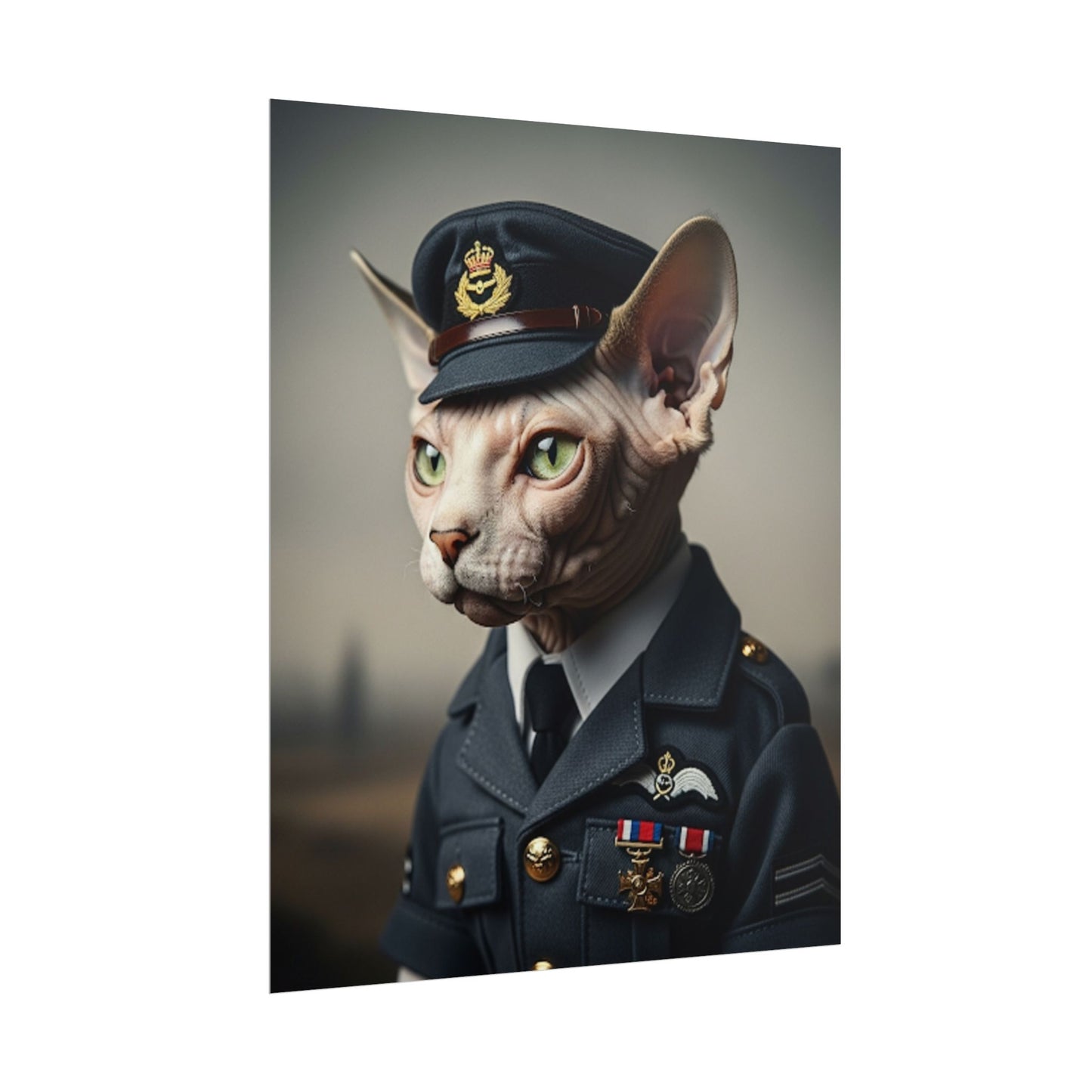 Poster - Air Force Cat Design