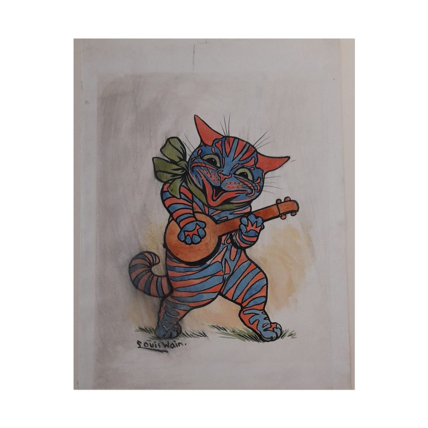 New Cool Louis Wain. Poster - Fun Wall Art for Animal Lovers