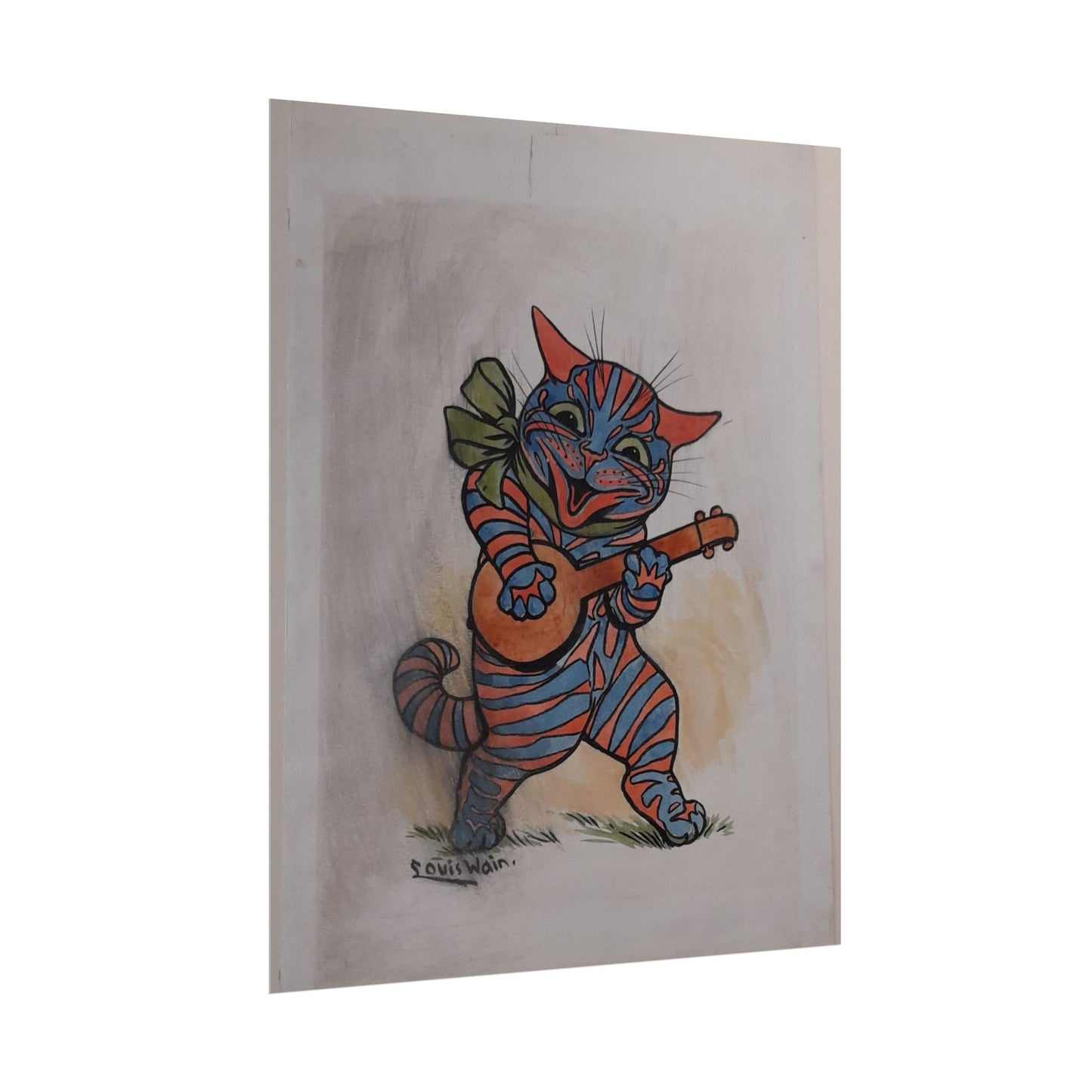 New Cool Louis Wain. Poster - Fun Wall Art for Animal Lovers