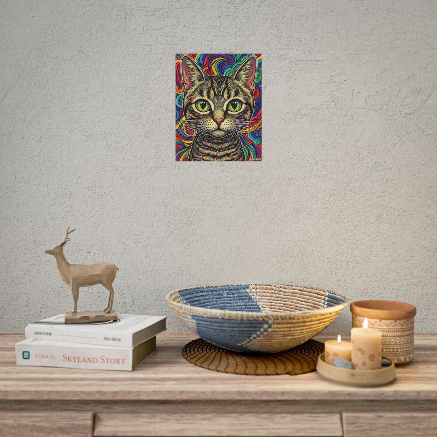 Wain Portrait Poster - Fun Wall Art for Animal Lovers