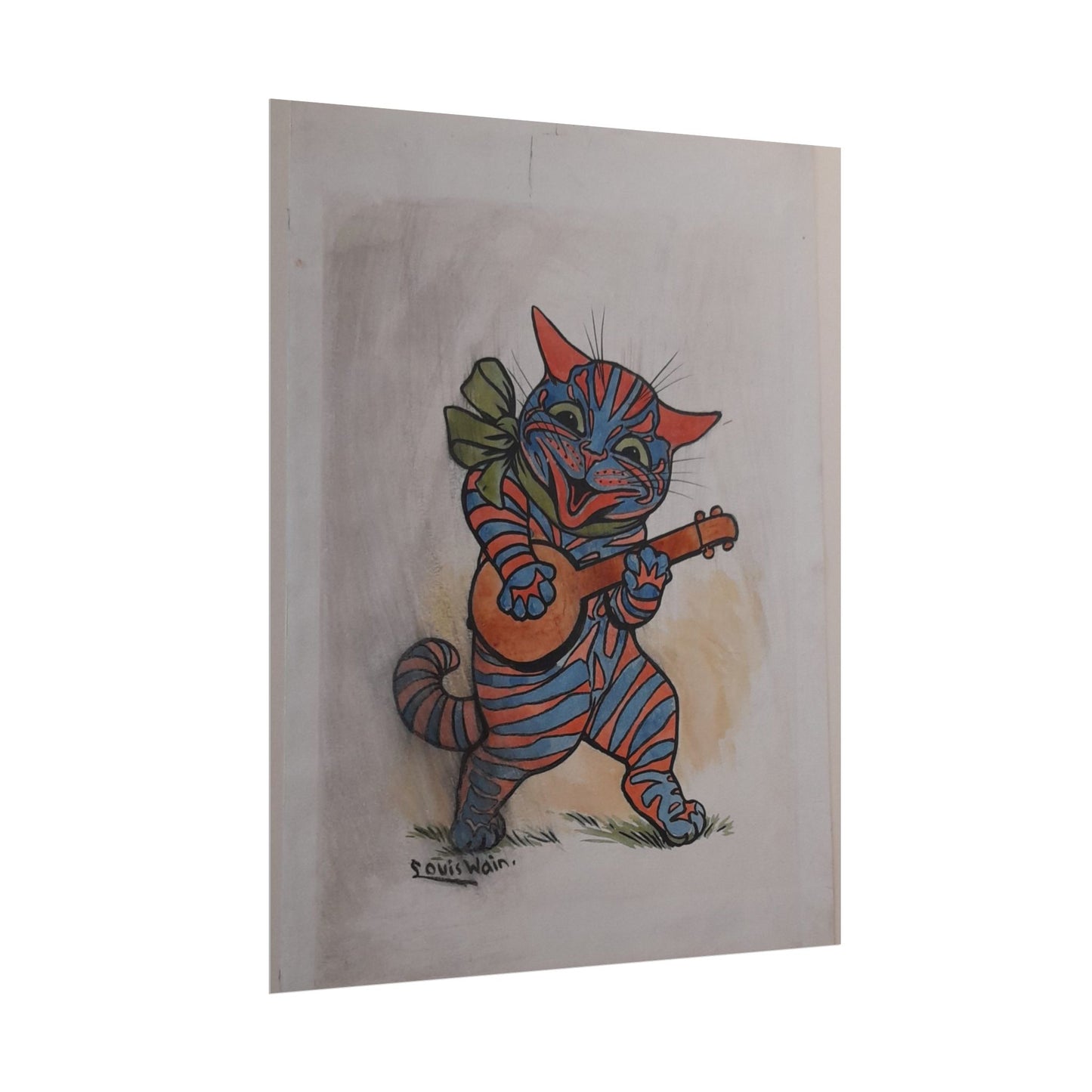 New Cool Louis Wain. Poster - Fun Wall Art for Animal Lovers