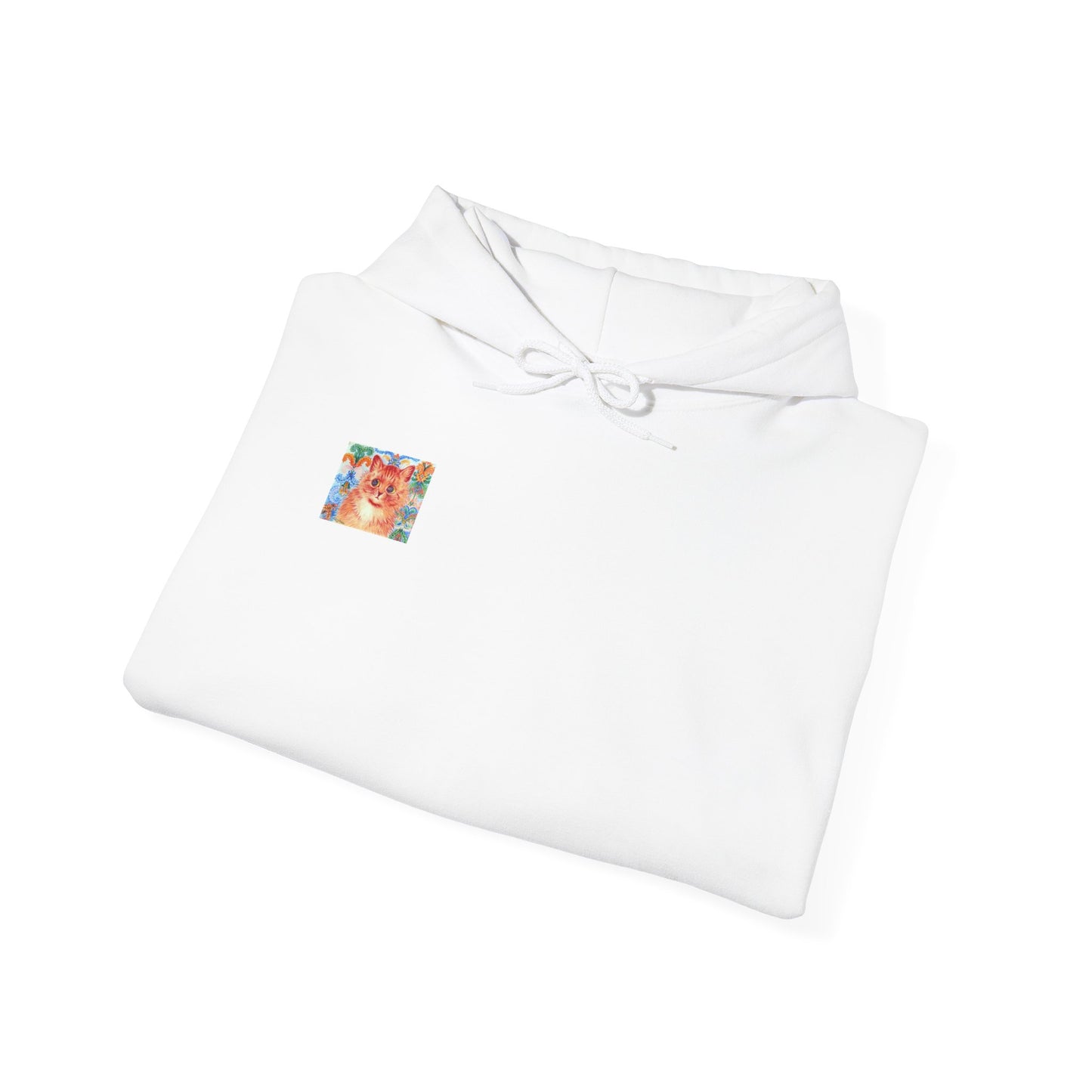 Louis Wain Cute Cat -Unisex Heavy Blend™ Hooded Sweatshirt