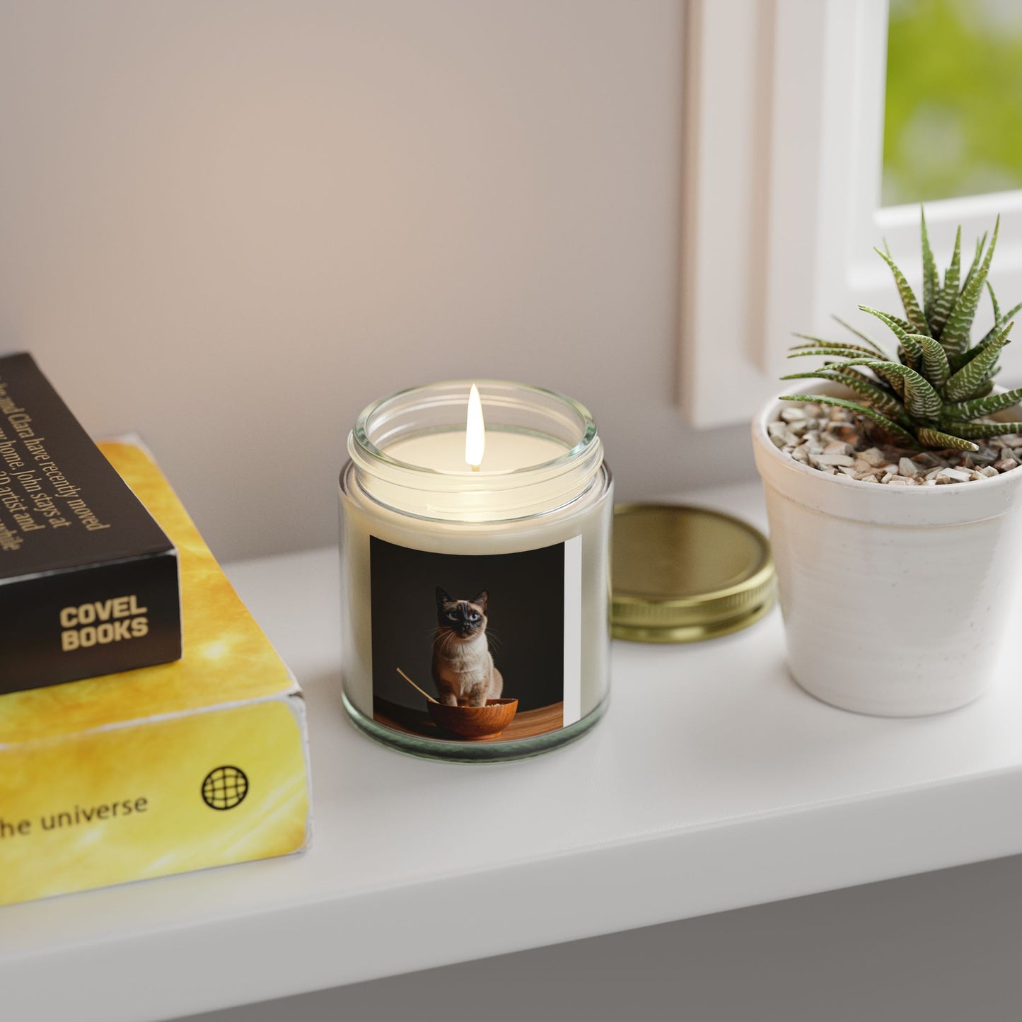 Scented Candles, Coconut Apricot Wax (4oz, 9oz)