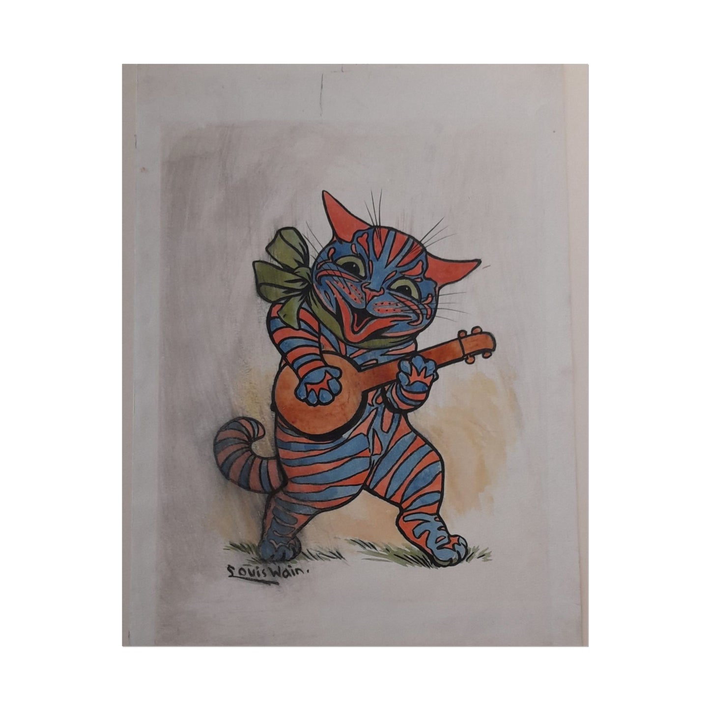 New Cool Louis Wain. Poster - Fun Wall Art for Animal Lovers