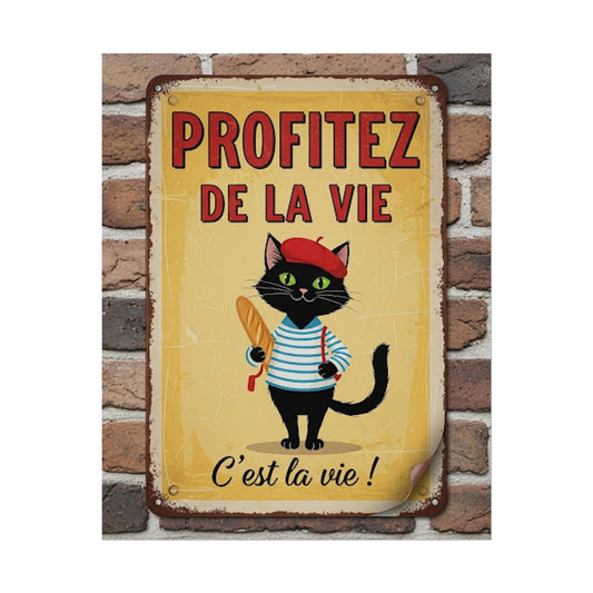 Cest la vie cool Poster - Fun Wall Art for Animal Lovers